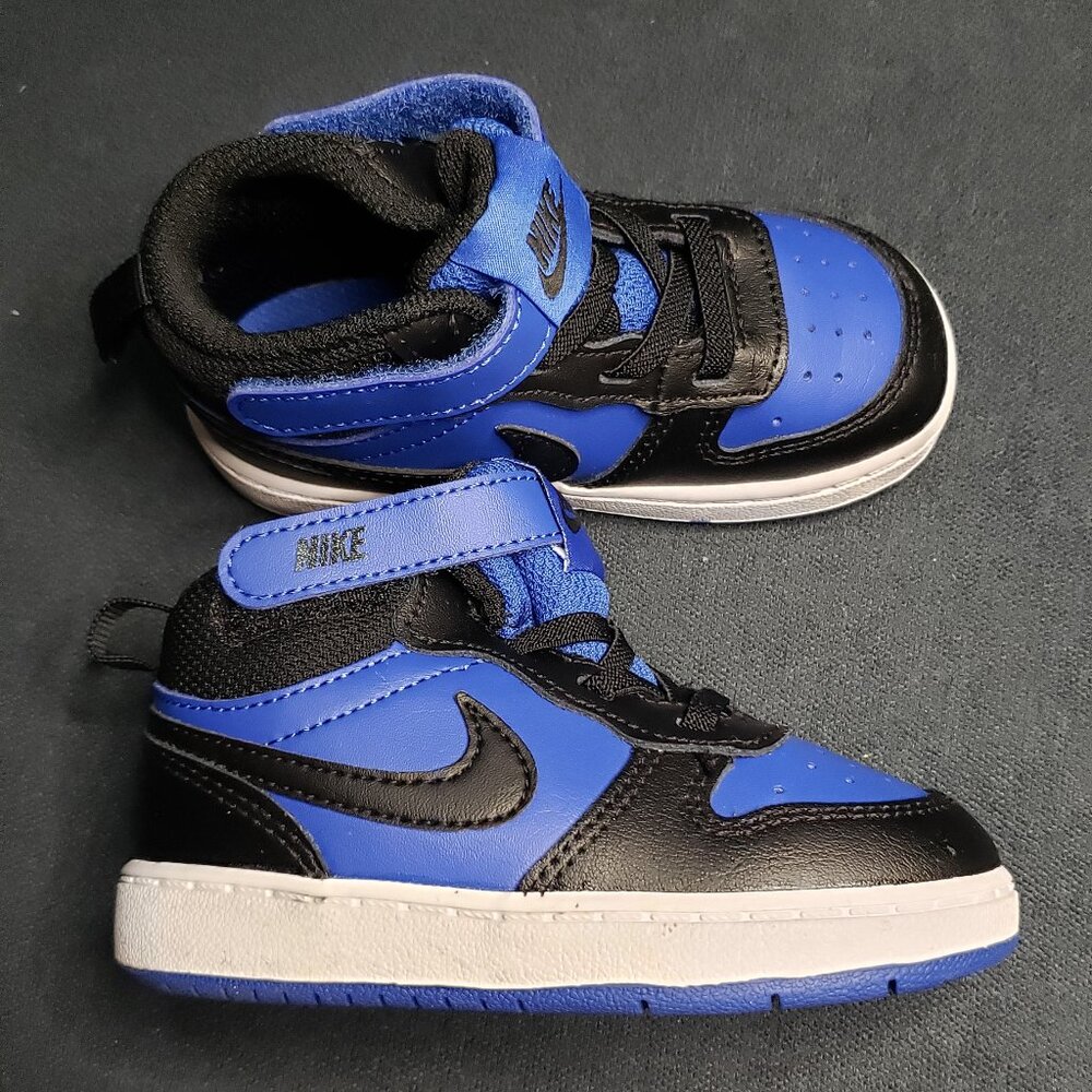 Black & Blue Nike Dunks High Size 7C